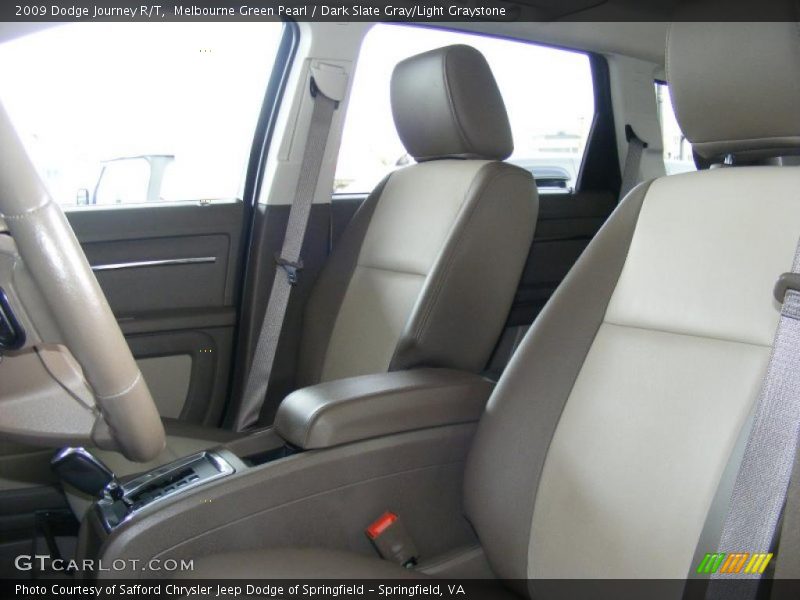 Melbourne Green Pearl / Dark Slate Gray/Light Graystone 2009 Dodge Journey R/T