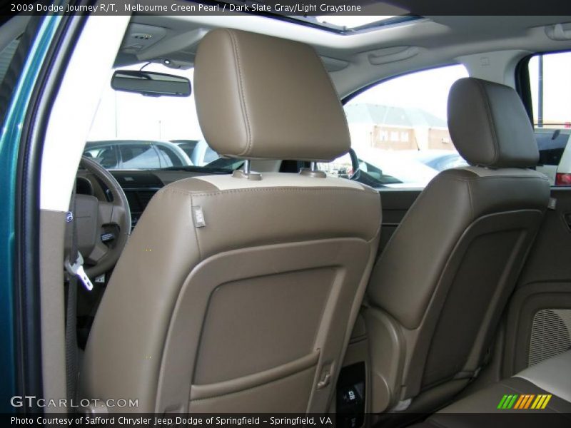 Melbourne Green Pearl / Dark Slate Gray/Light Graystone 2009 Dodge Journey R/T