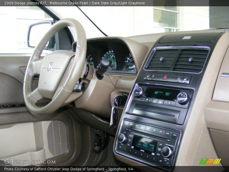 Melbourne Green Pearl / Dark Slate Gray/Light Graystone 2009 Dodge Journey R/T