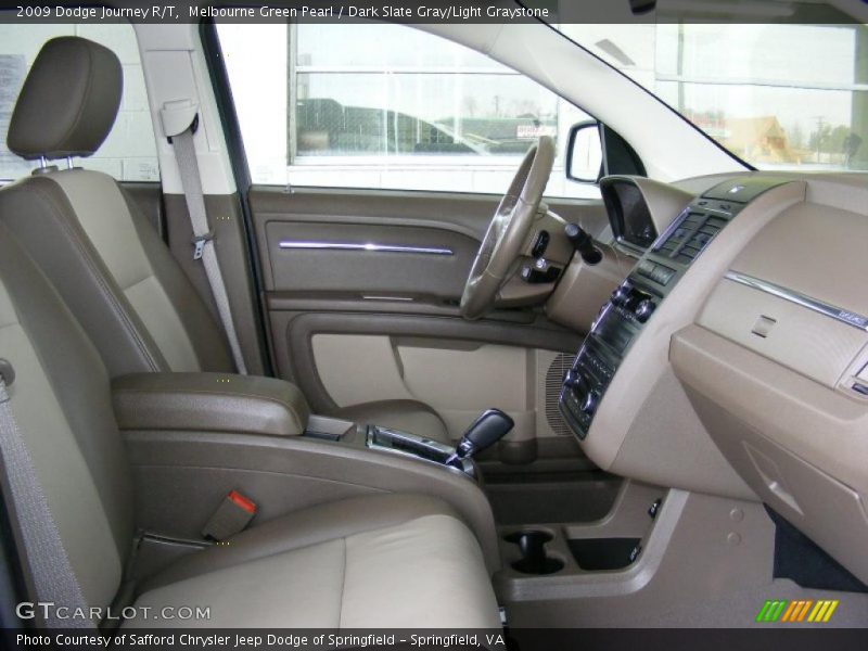 Melbourne Green Pearl / Dark Slate Gray/Light Graystone 2009 Dodge Journey R/T