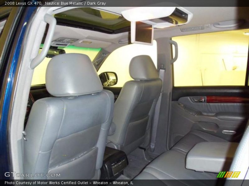 Nautical Blue Metallic / Dark Gray 2008 Lexus GX 470