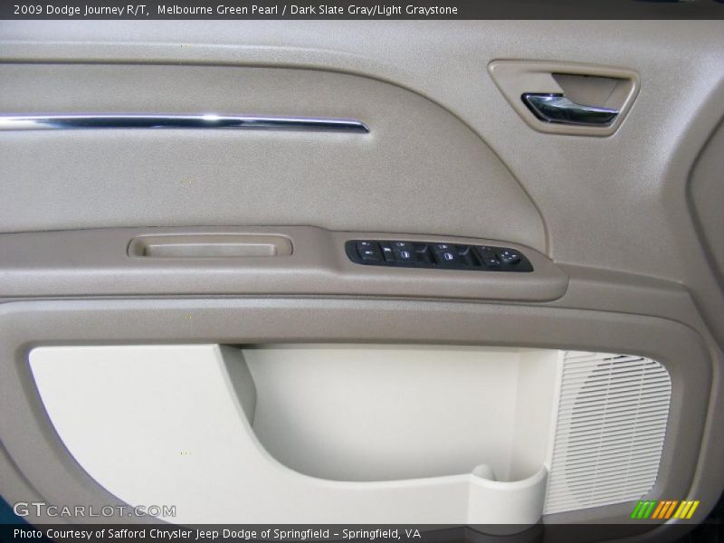 Melbourne Green Pearl / Dark Slate Gray/Light Graystone 2009 Dodge Journey R/T