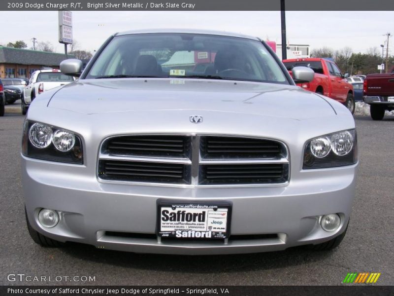 Bright Silver Metallic / Dark Slate Gray 2009 Dodge Charger R/T