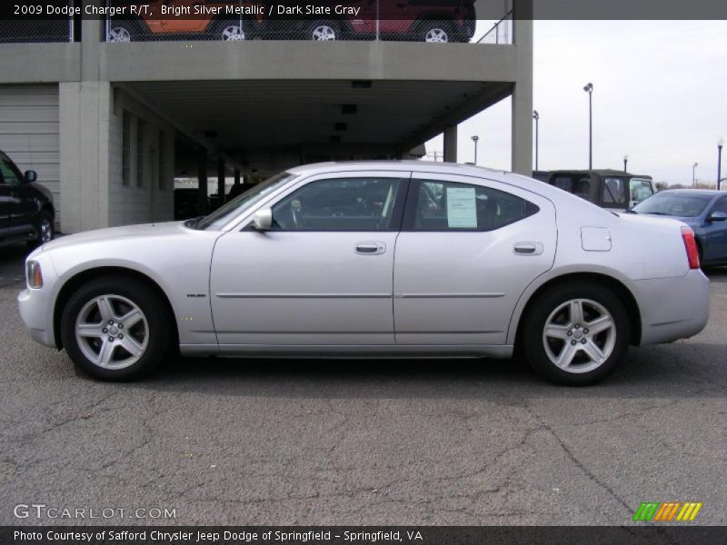 Bright Silver Metallic / Dark Slate Gray 2009 Dodge Charger R/T