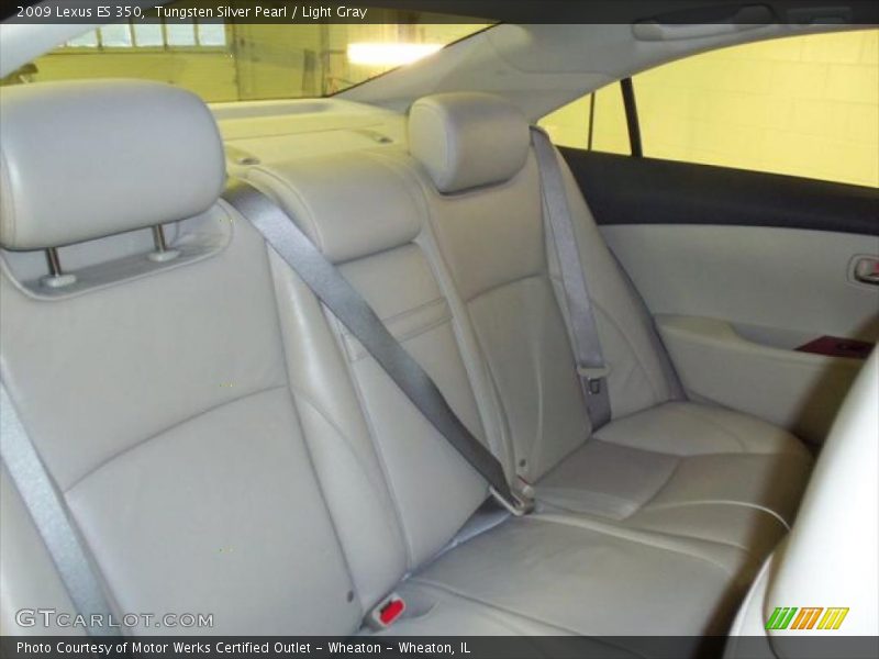 Tungsten Silver Pearl / Light Gray 2009 Lexus ES 350