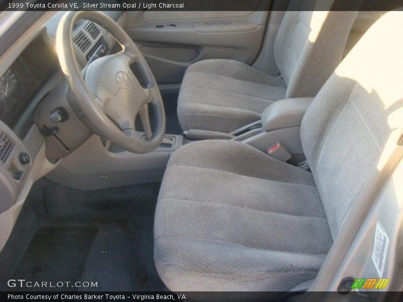 Silver Stream Opal / Light Charcoal 1999 Toyota Corolla VE