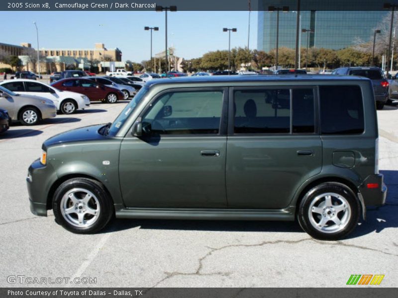 Camouflage Green / Dark Charcoal 2005 Scion xB