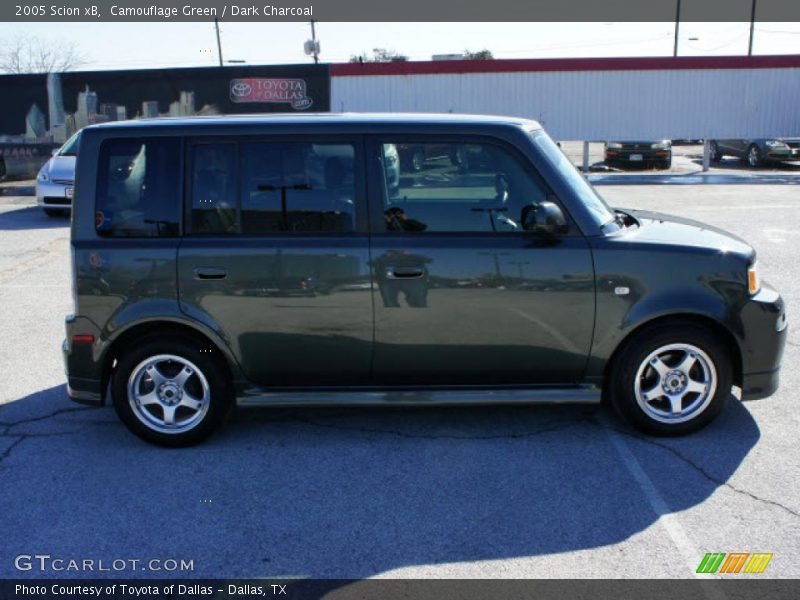 Camouflage Green / Dark Charcoal 2005 Scion xB