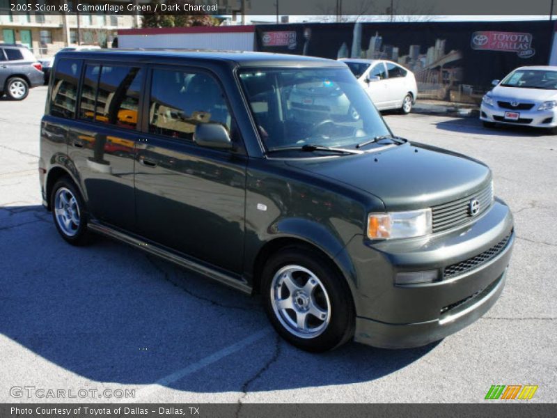 Camouflage Green / Dark Charcoal 2005 Scion xB