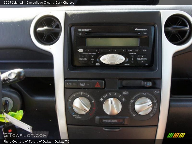 Camouflage Green / Dark Charcoal 2005 Scion xB