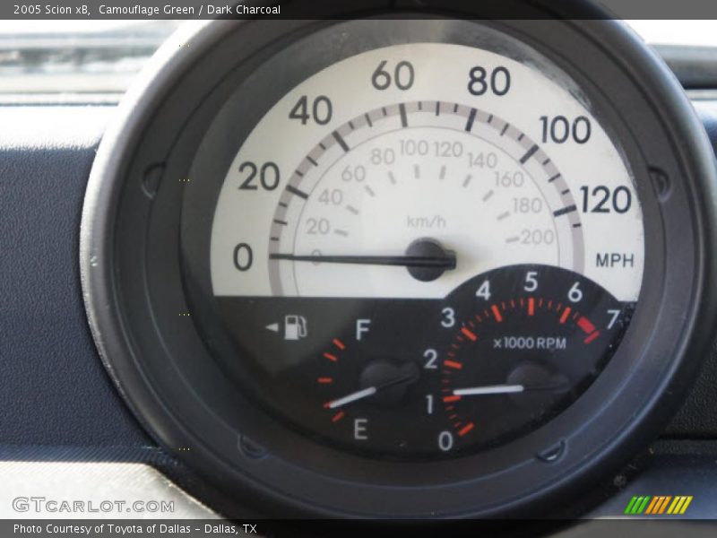 Camouflage Green / Dark Charcoal 2005 Scion xB