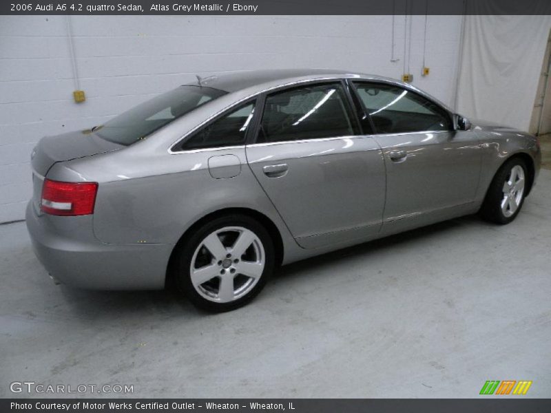 Atlas Grey Metallic / Ebony 2006 Audi A6 4.2 quattro Sedan