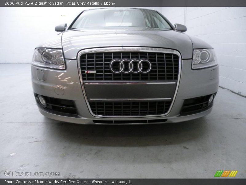 Atlas Grey Metallic / Ebony 2006 Audi A6 4.2 quattro Sedan