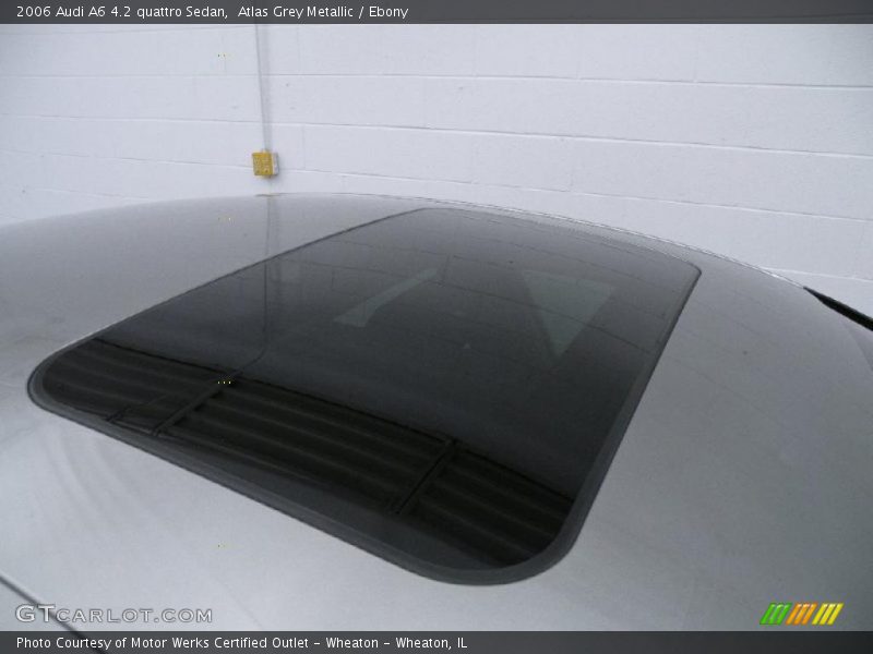 Atlas Grey Metallic / Ebony 2006 Audi A6 4.2 quattro Sedan