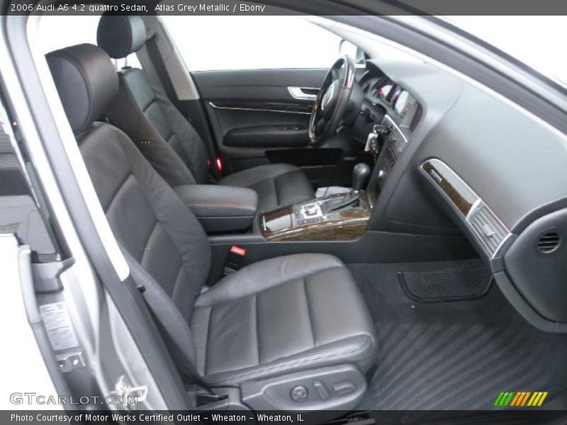  2006 A6 4.2 quattro Sedan Ebony Interior