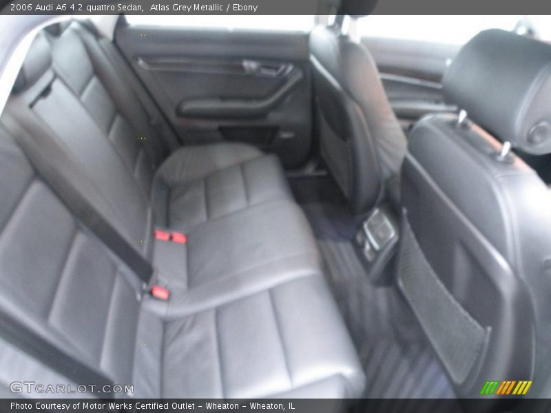 Atlas Grey Metallic / Ebony 2006 Audi A6 4.2 quattro Sedan