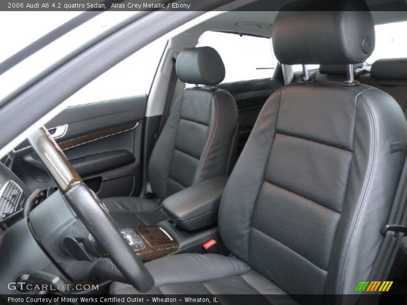  2006 A6 4.2 quattro Sedan Ebony Interior