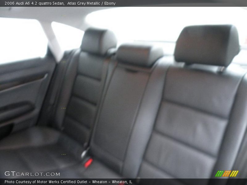 Atlas Grey Metallic / Ebony 2006 Audi A6 4.2 quattro Sedan