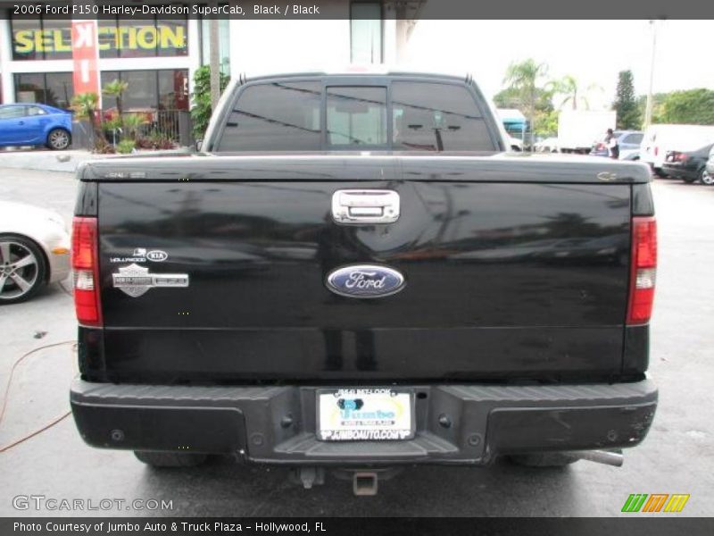 Black / Black 2006 Ford F150 Harley-Davidson SuperCab