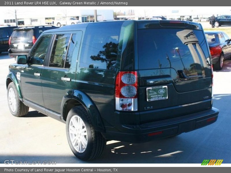 Galway Green Metallic / Almond/Nutmeg 2011 Land Rover LR4 HSE LUX