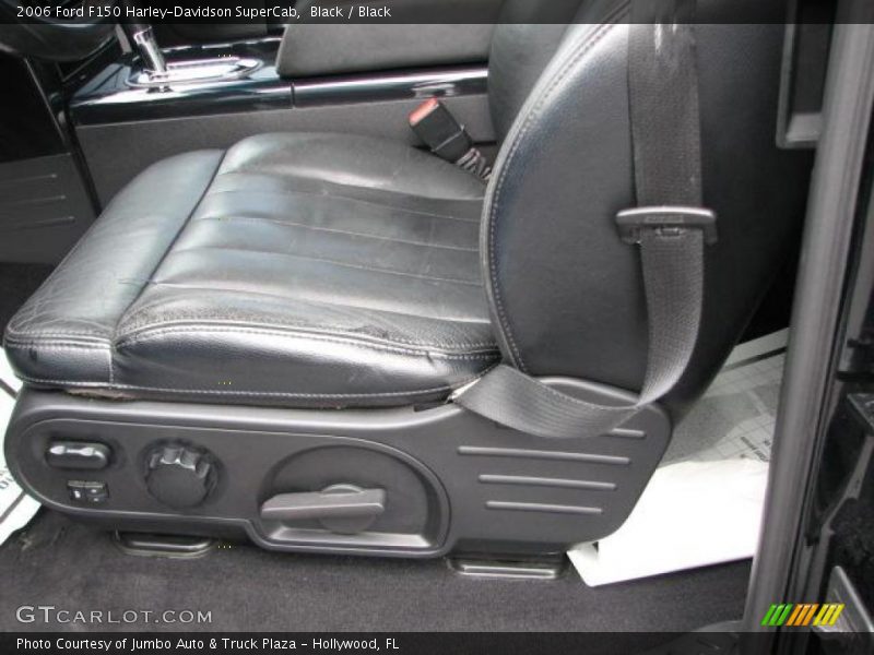  2006 F150 Harley-Davidson SuperCab Black Interior