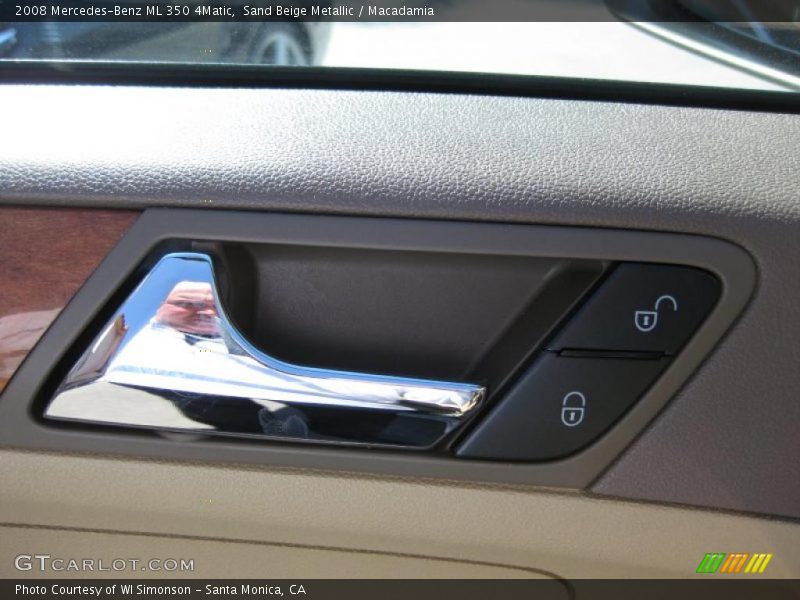 Sand Beige Metallic / Macadamia 2008 Mercedes-Benz ML 350 4Matic