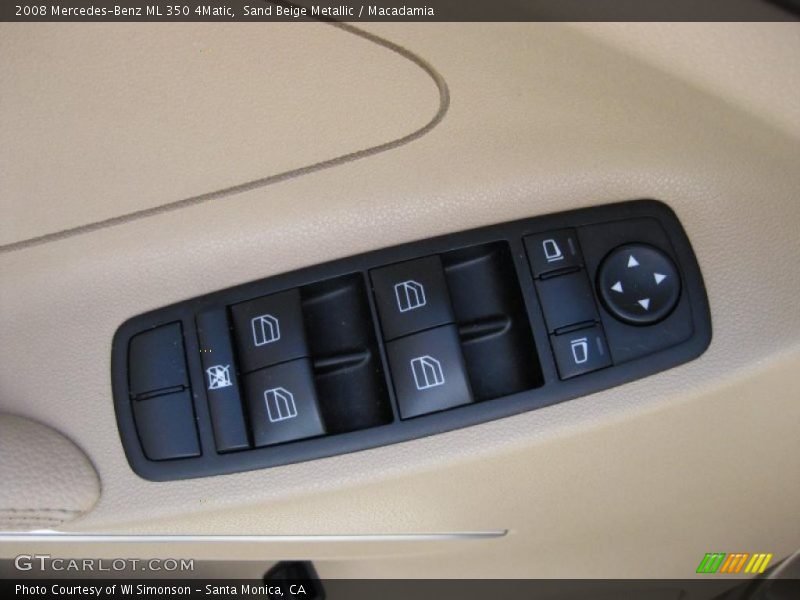 Sand Beige Metallic / Macadamia 2008 Mercedes-Benz ML 350 4Matic