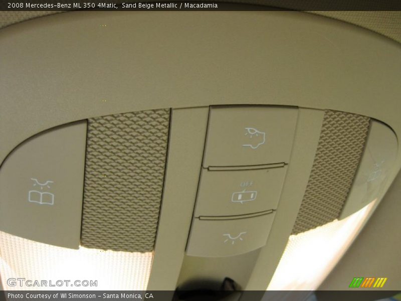 Sand Beige Metallic / Macadamia 2008 Mercedes-Benz ML 350 4Matic