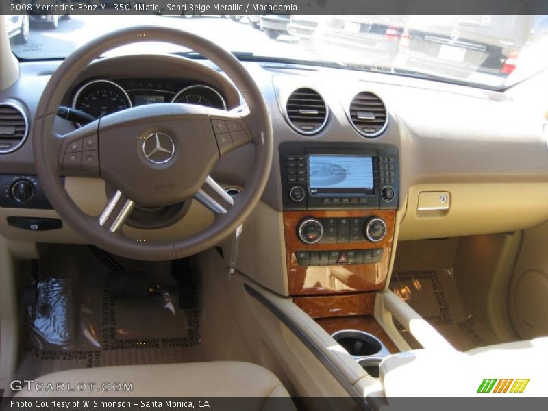 Sand Beige Metallic / Macadamia 2008 Mercedes-Benz ML 350 4Matic