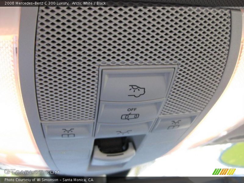 Arctic White / Black 2008 Mercedes-Benz C 300 Luxury