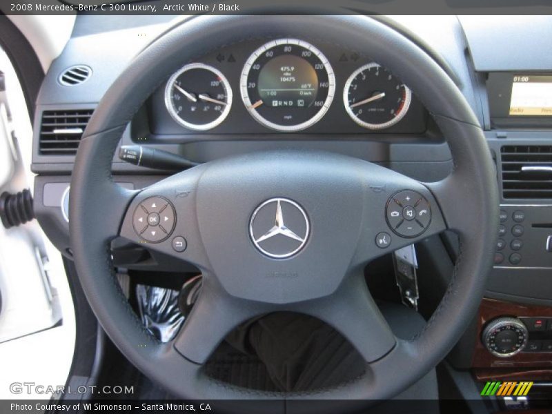  2008 C 300 Luxury Steering Wheel