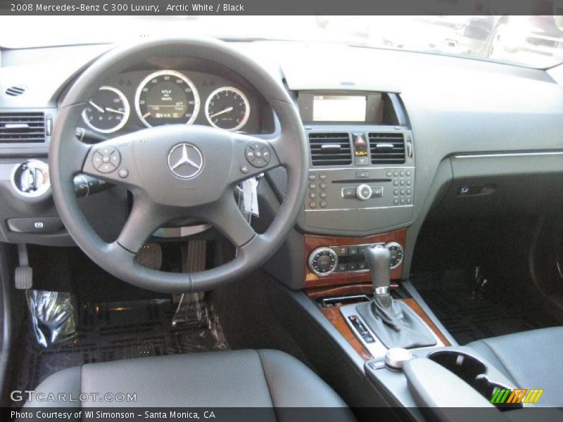  2008 C 300 Luxury Black Interior