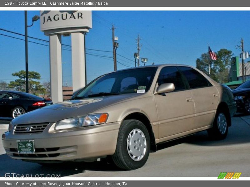 Cashmere Beige Metallic / Beige 1997 Toyota Camry LE