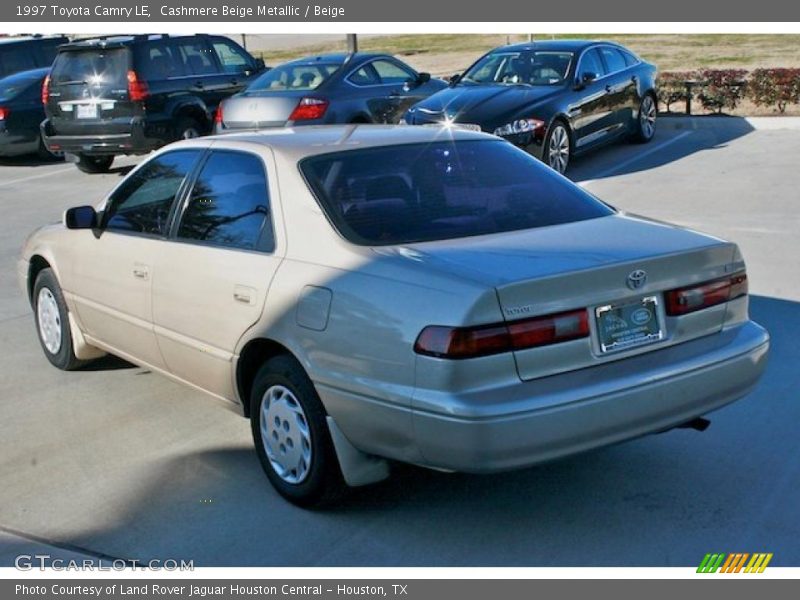 Cashmere Beige Metallic / Beige 1997 Toyota Camry LE