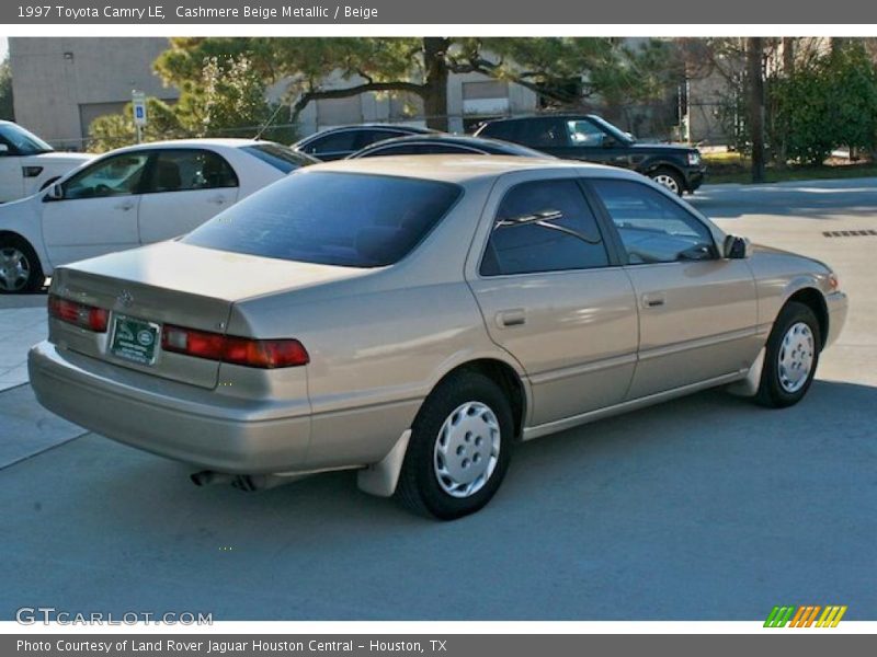 Cashmere Beige Metallic / Beige 1997 Toyota Camry LE