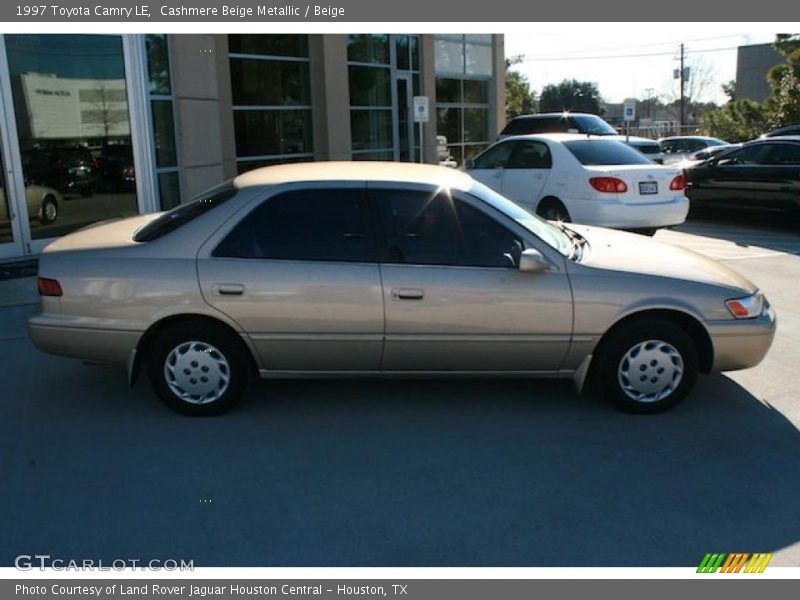 Cashmere Beige Metallic / Beige 1997 Toyota Camry LE
