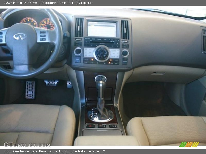 Sapphire Blue Metallic / Graphite 2007 Infiniti FX 45 AWD