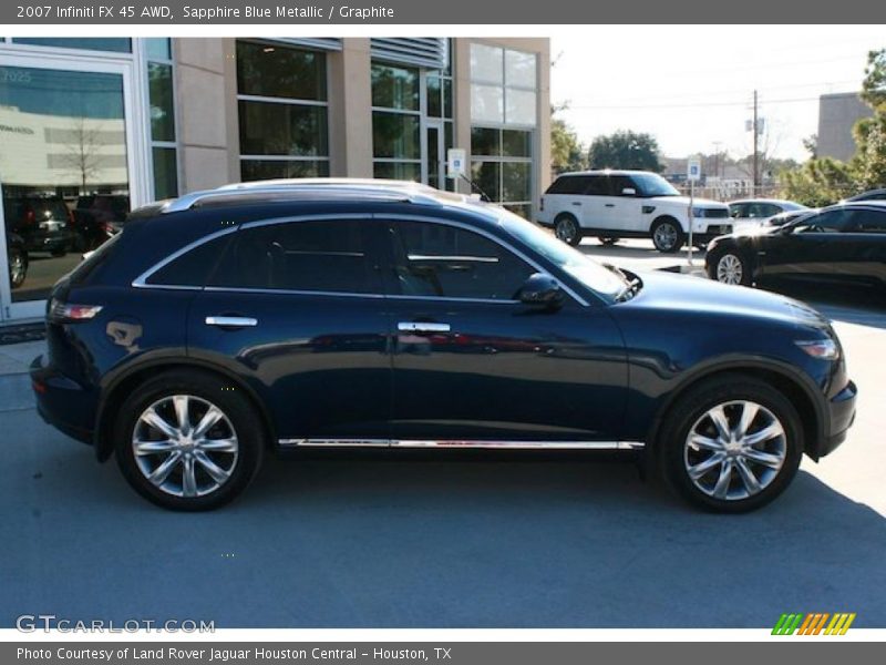 Sapphire Blue Metallic / Graphite 2007 Infiniti FX 45 AWD