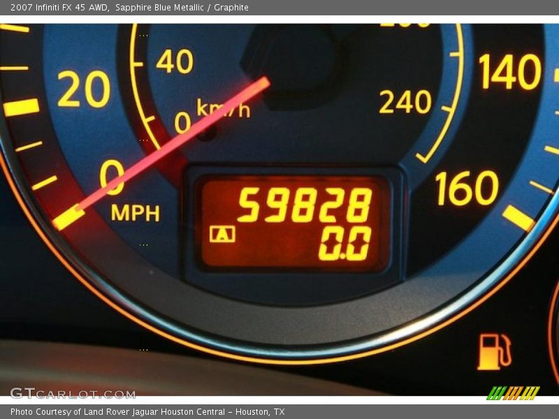 Sapphire Blue Metallic / Graphite 2007 Infiniti FX 45 AWD