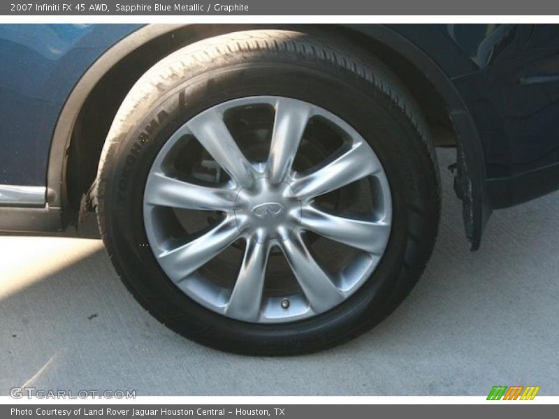 Sapphire Blue Metallic / Graphite 2007 Infiniti FX 45 AWD