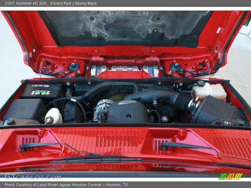 Victory Red / Ebony Black 2007 Hummer H2 SUV