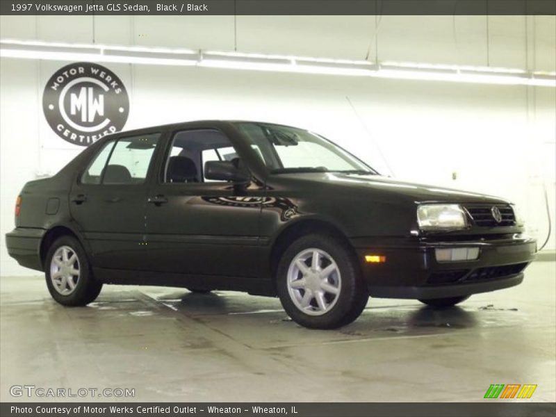 Black / Black 1997 Volkswagen Jetta GLS Sedan