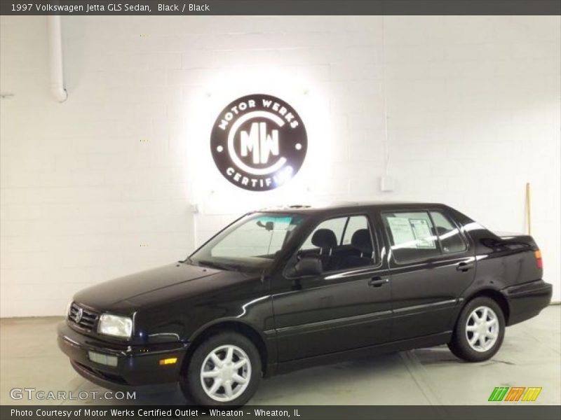 Black / Black 1997 Volkswagen Jetta GLS Sedan