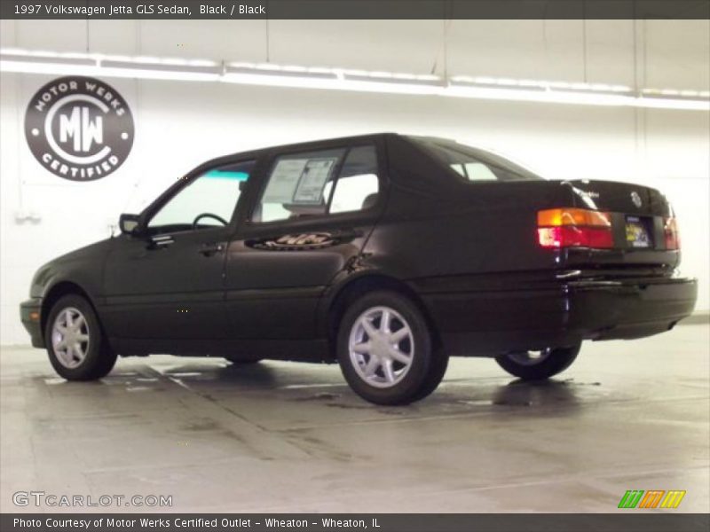 Black / Black 1997 Volkswagen Jetta GLS Sedan
