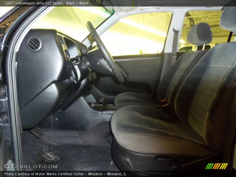 Black / Black 1997 Volkswagen Jetta GLS Sedan