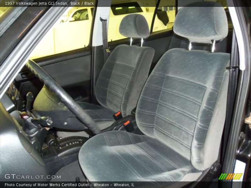 Black / Black 1997 Volkswagen Jetta GLS Sedan