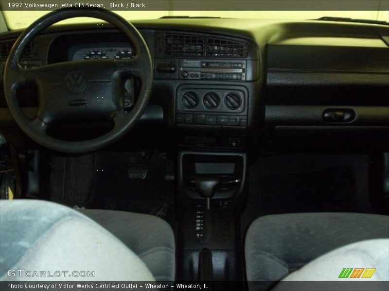 Black / Black 1997 Volkswagen Jetta GLS Sedan