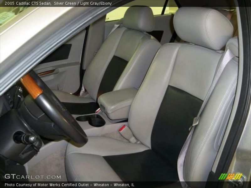 Silver Green / Light Gray/Ebony 2005 Cadillac CTS Sedan