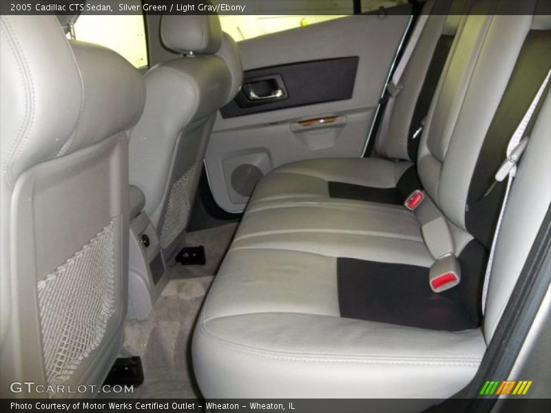 Silver Green / Light Gray/Ebony 2005 Cadillac CTS Sedan
