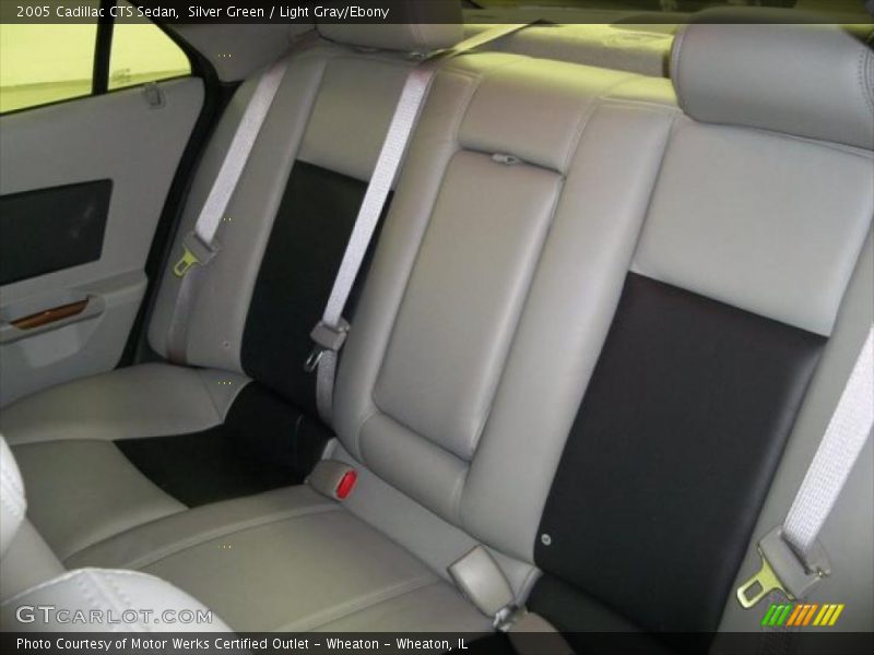 Silver Green / Light Gray/Ebony 2005 Cadillac CTS Sedan